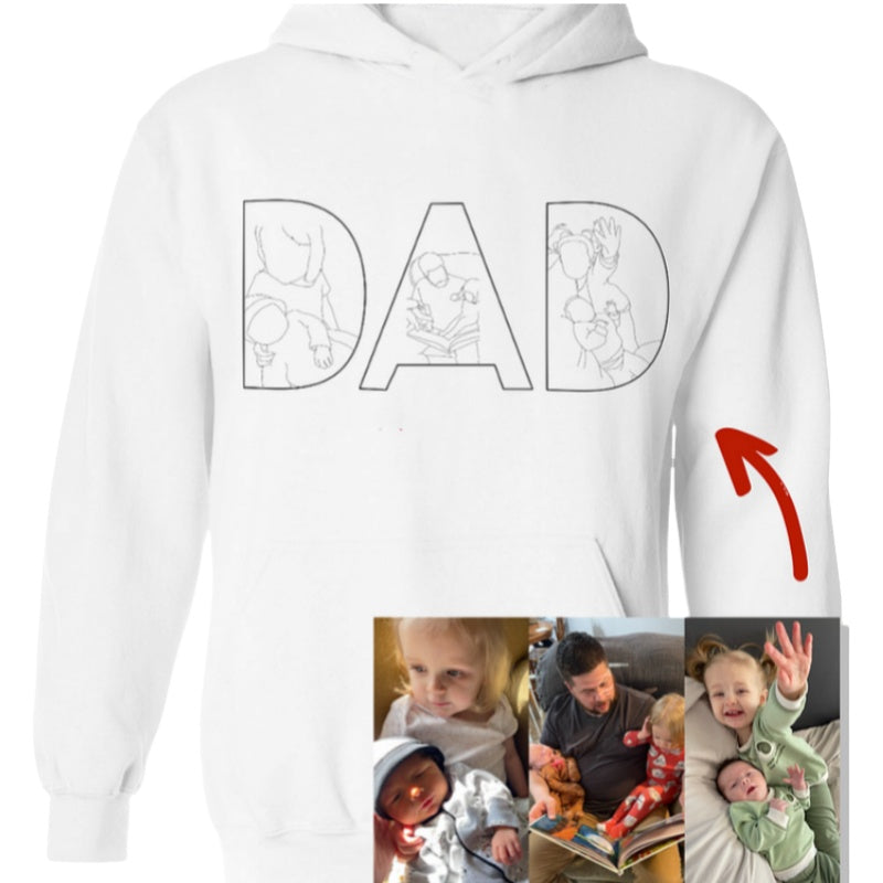 Father's Day Gift – Custom Embroidered Hoodie