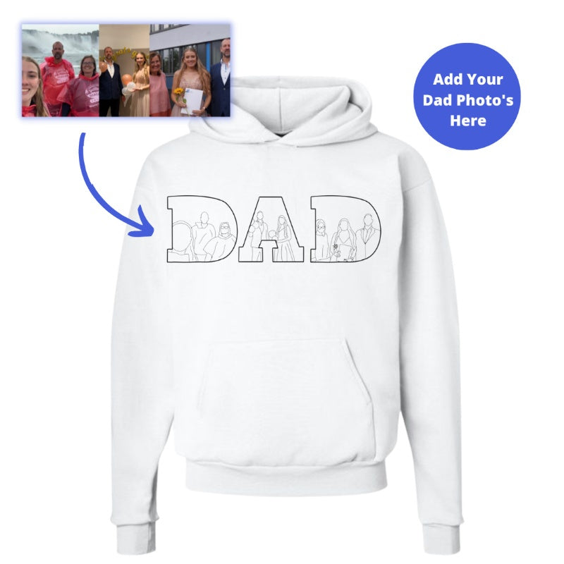 Father's Day Gift – Custom Embroidered Hoodie