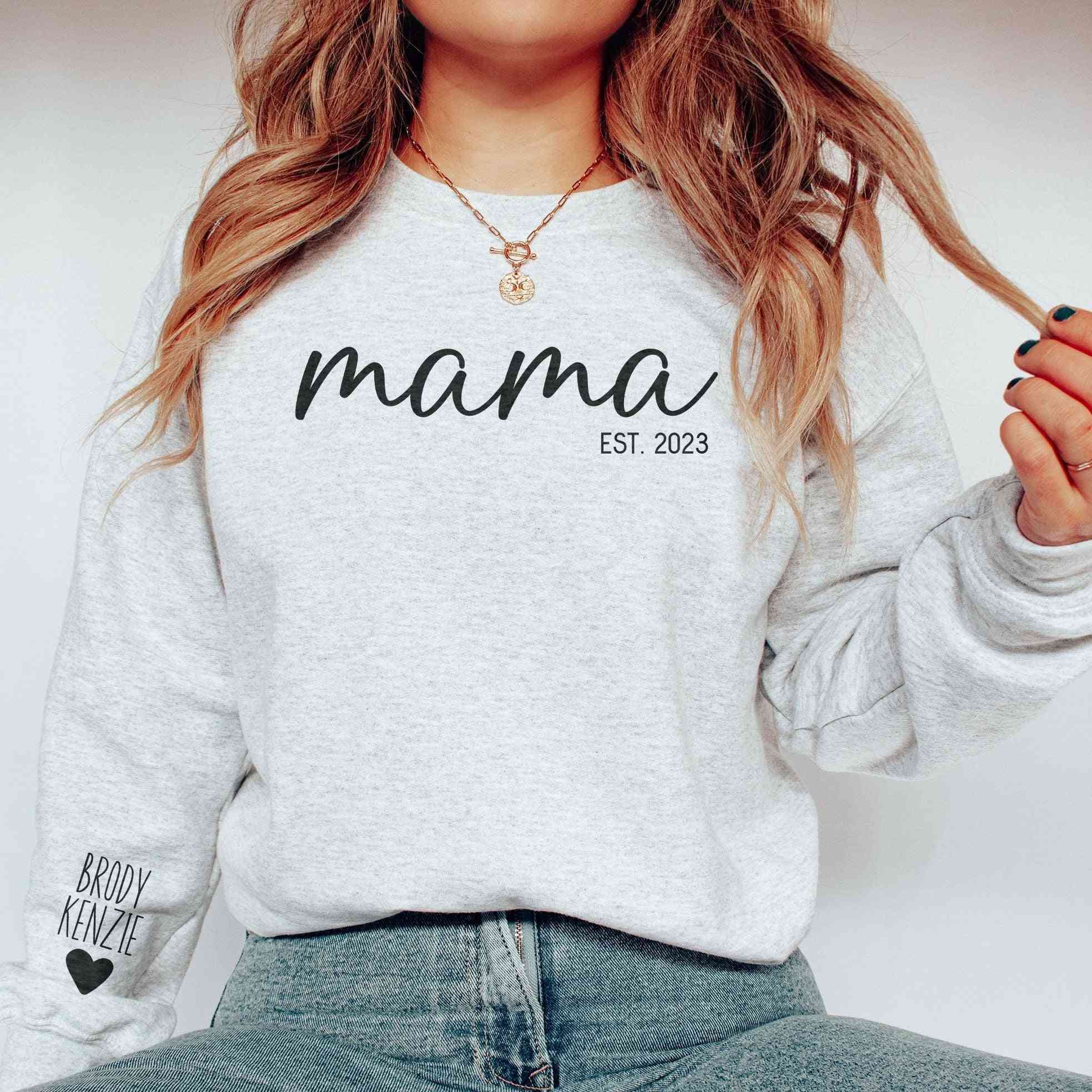 Getlovecustom™ Custom Collar Mama T-Shirt/Sweatshirt/Hoodie【BUY 2 GET FREE SHIPPING】